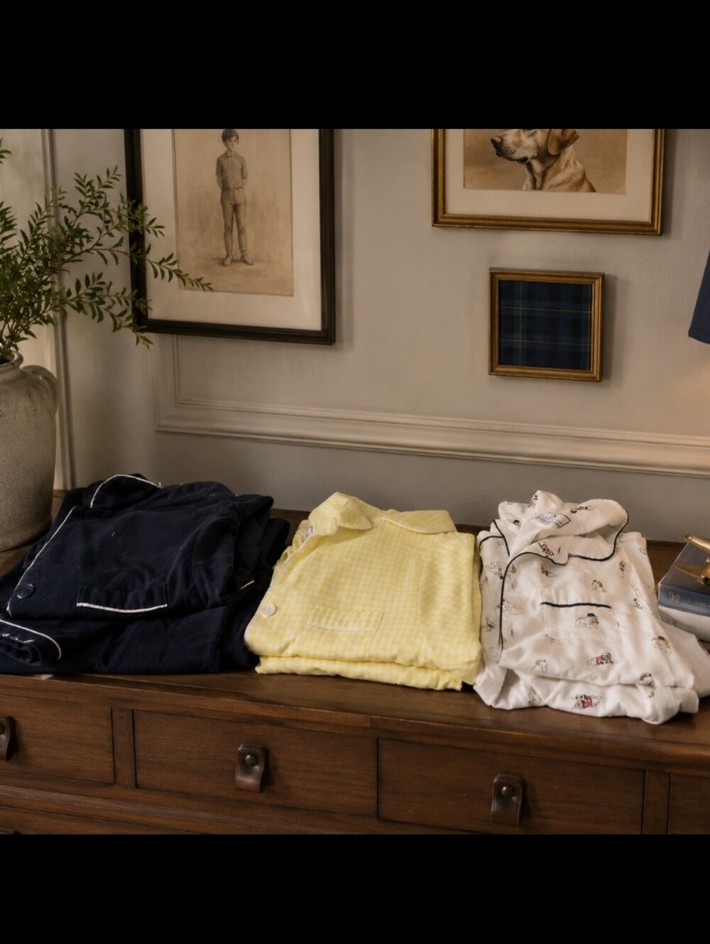 Petite Plume Pajamas - Long Sleeve and Pant Sets (3 Total)